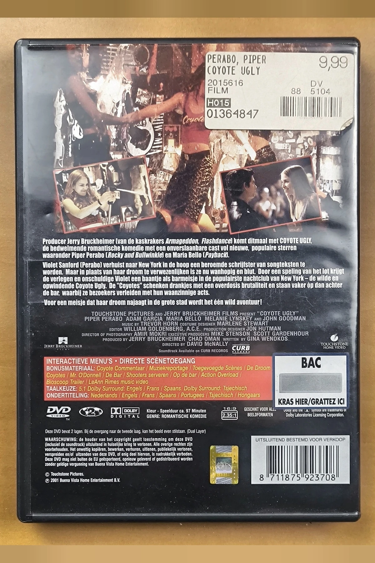 Coyote Ugly - Achterkant