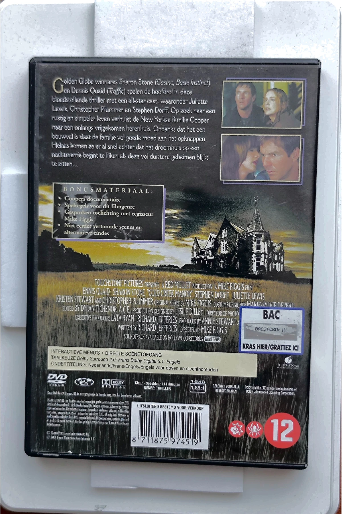 Cold Creek Manor - Achterkant