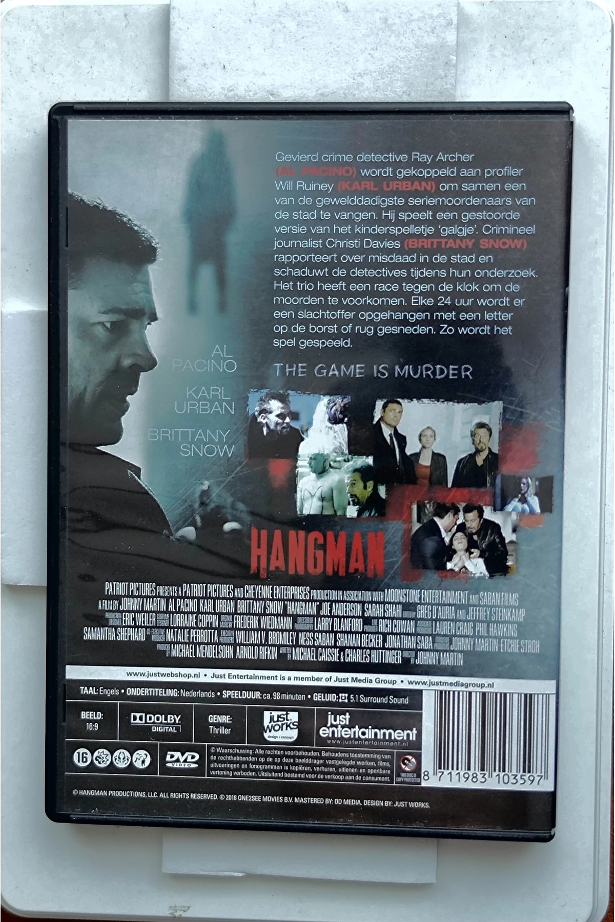 Hangman - Achterkant