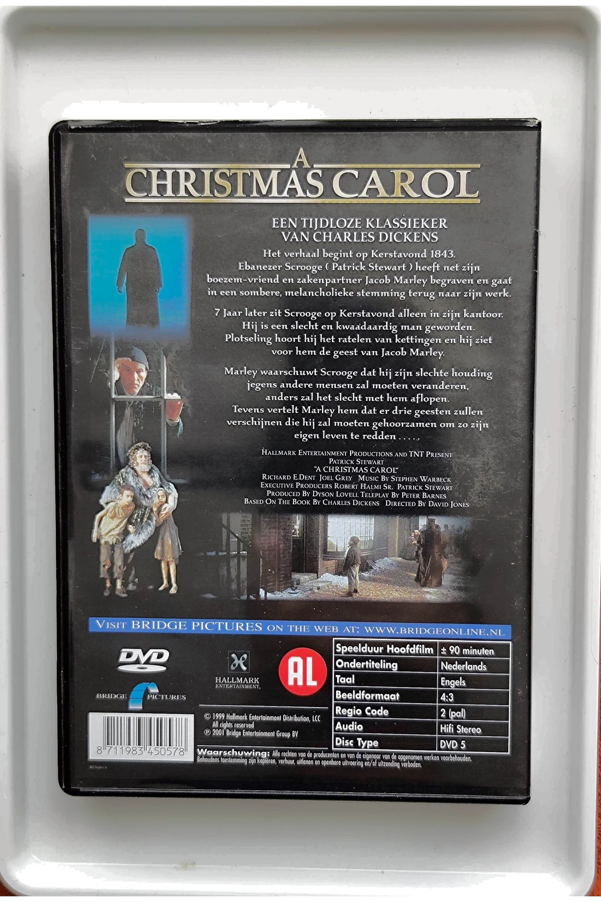 A Christmas Carol - Achterkant