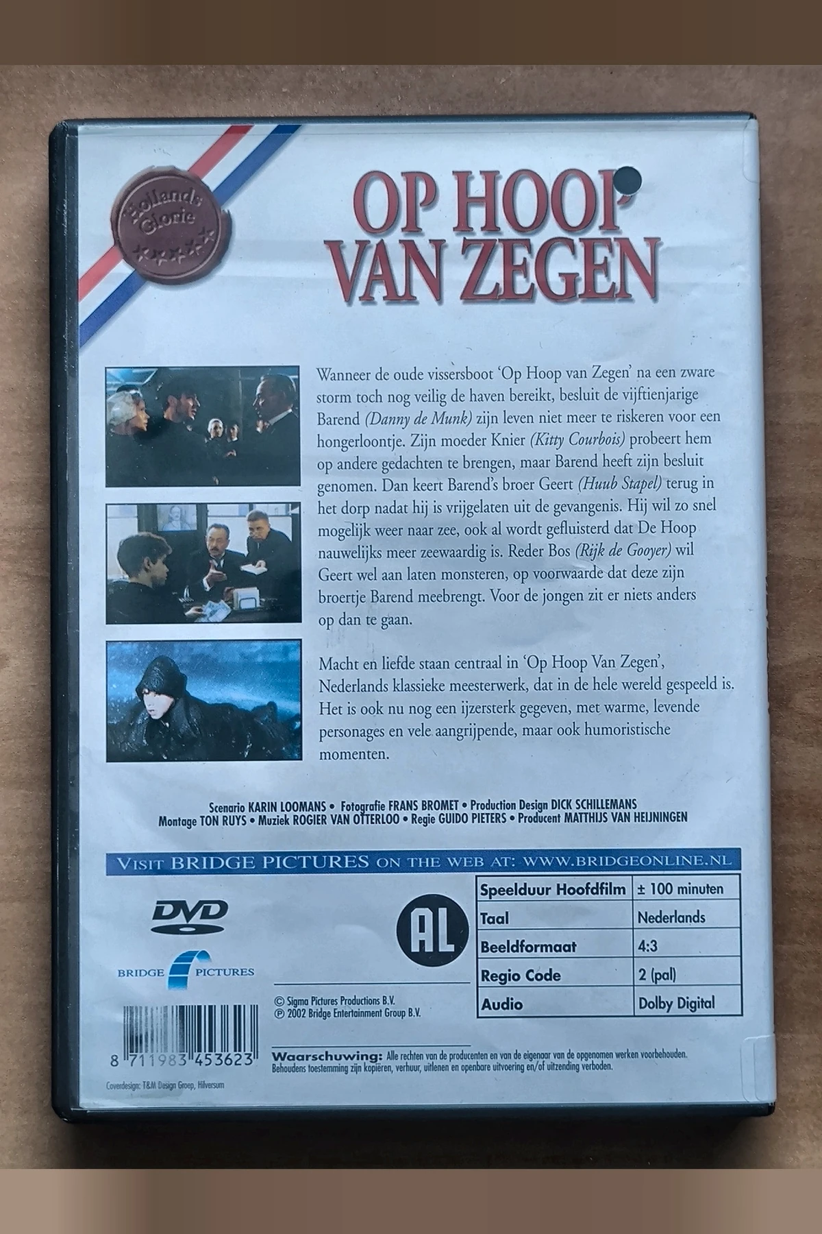 Op hoop van zegen - Achterkant