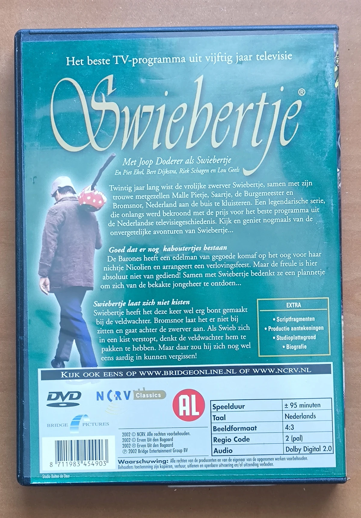 Swiebertje 1 - Achterkant