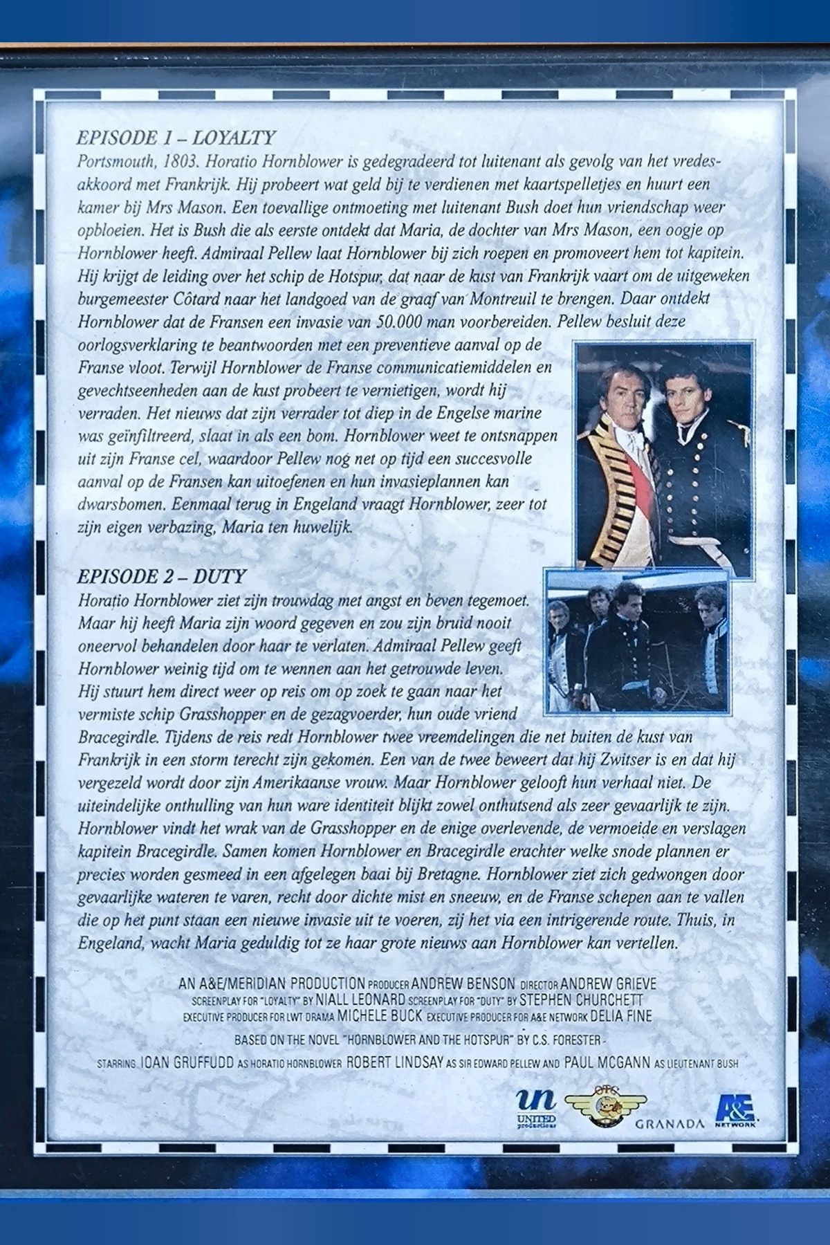 Horatio Hornblower #3 - Achterkant