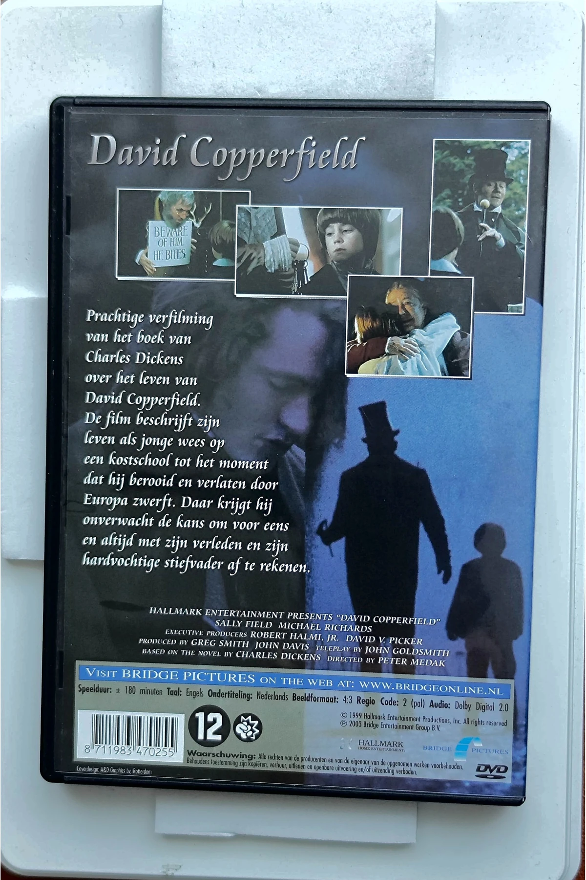 David Copperfield - Achterkant