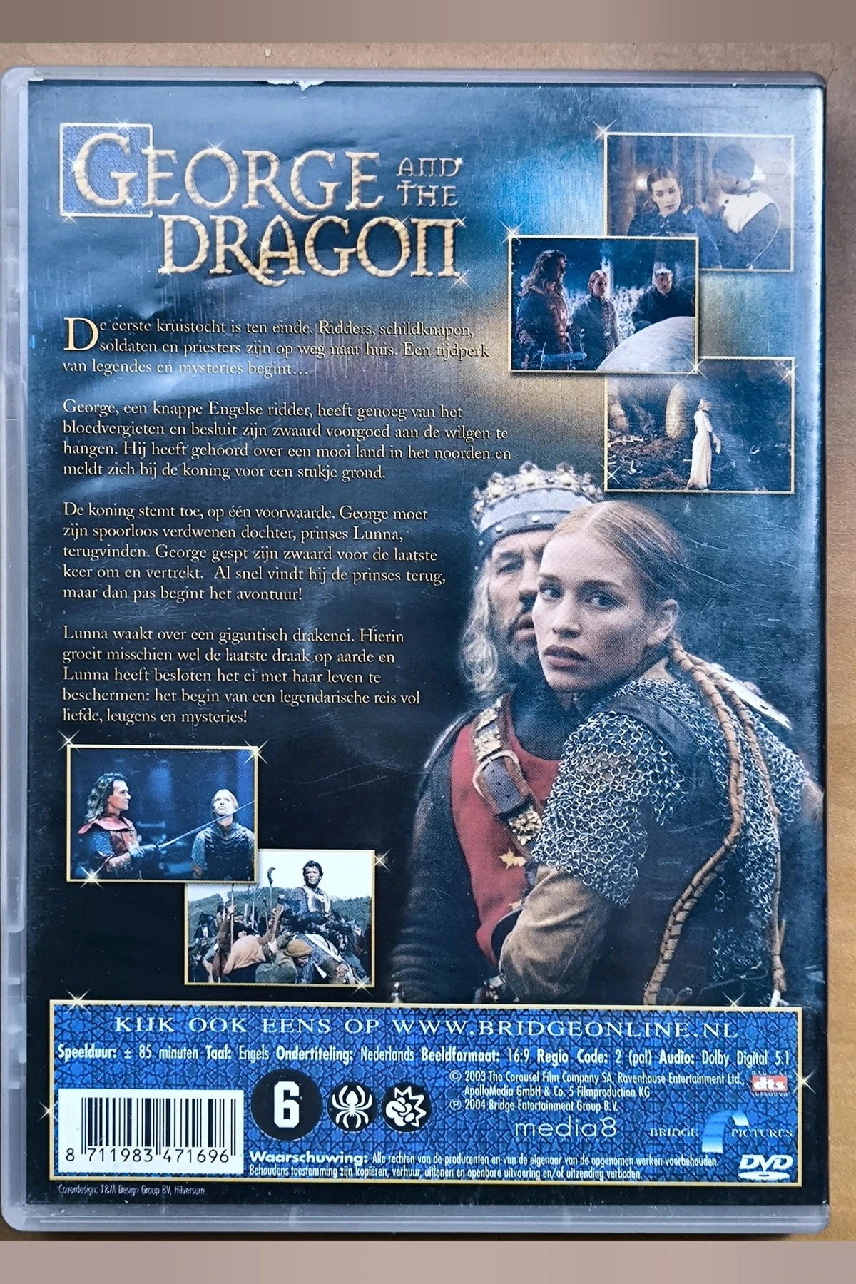 George and the Dragon - Achterkant