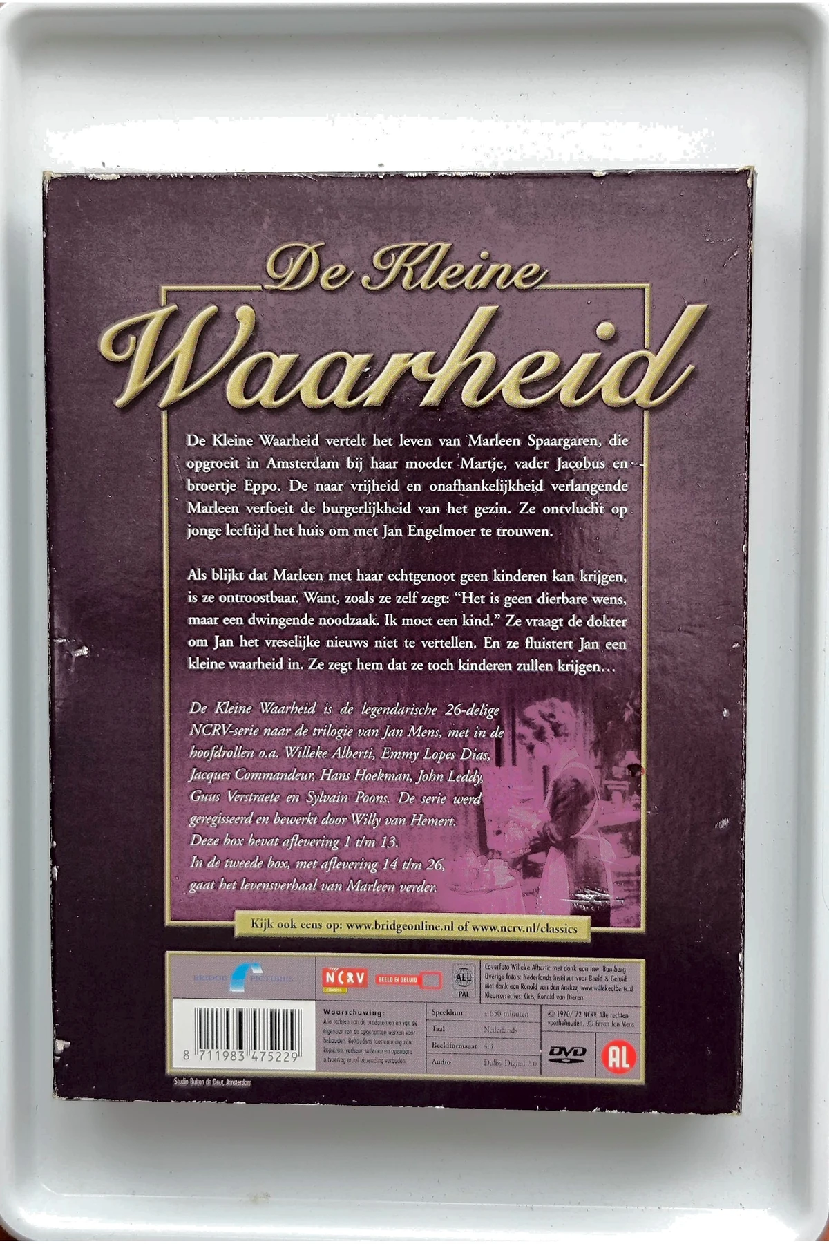 De kleine waarheid - Achterkant