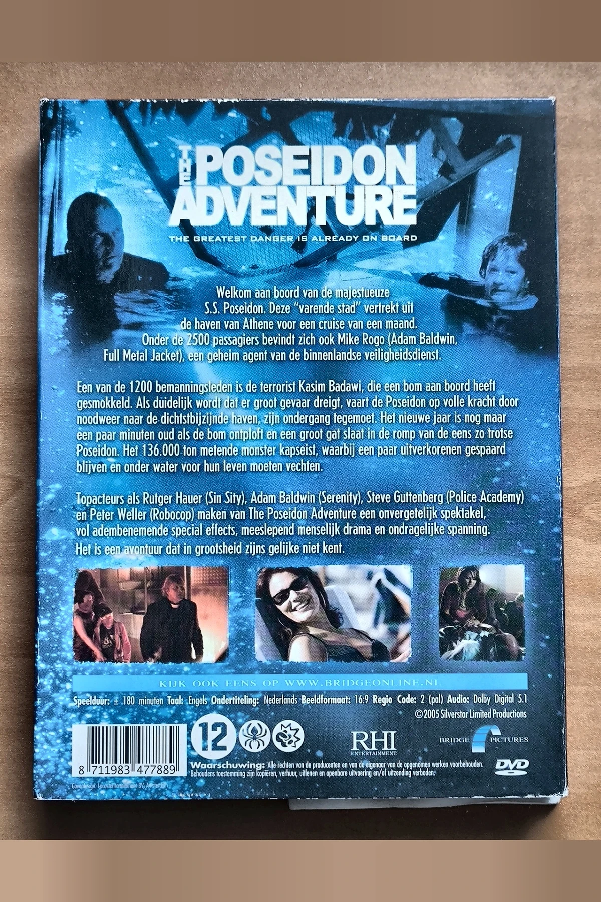 The Poseidon Adventure - Achterkant