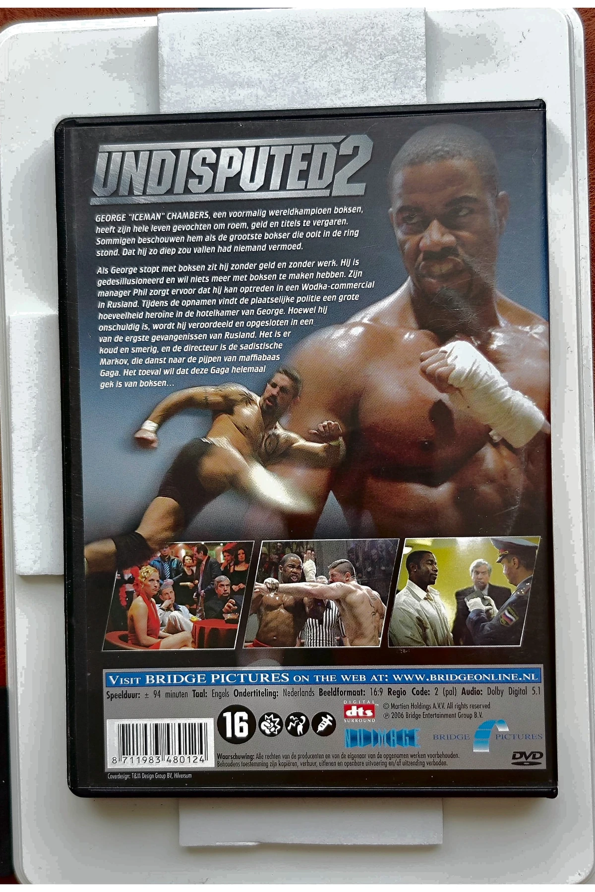 Undisputed 2: Last Man Standing - Achterkant