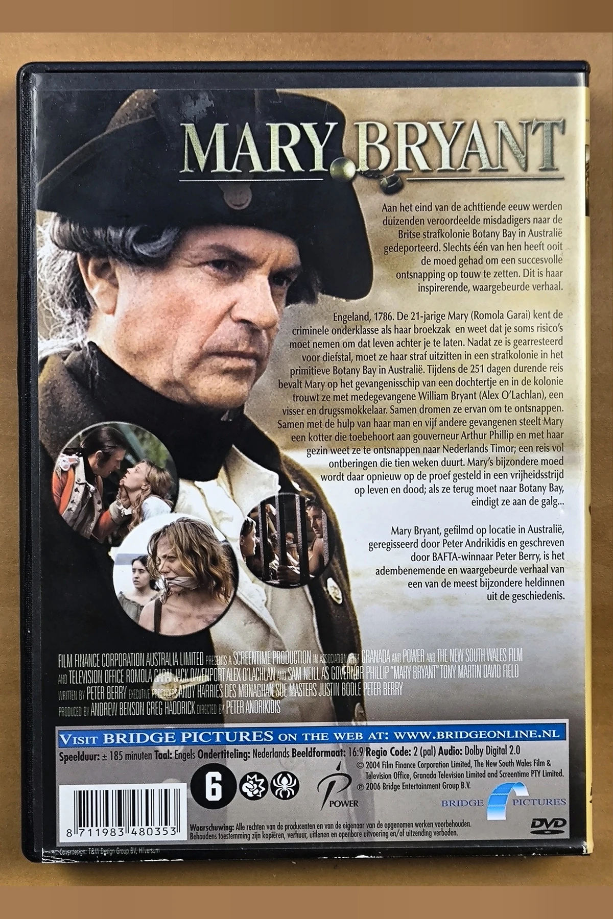 Mary Bryant - Achterkant