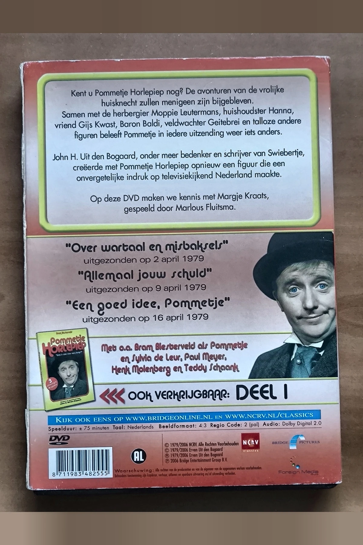 Pommetje Horlepiep: Deel 2 - Achterkant