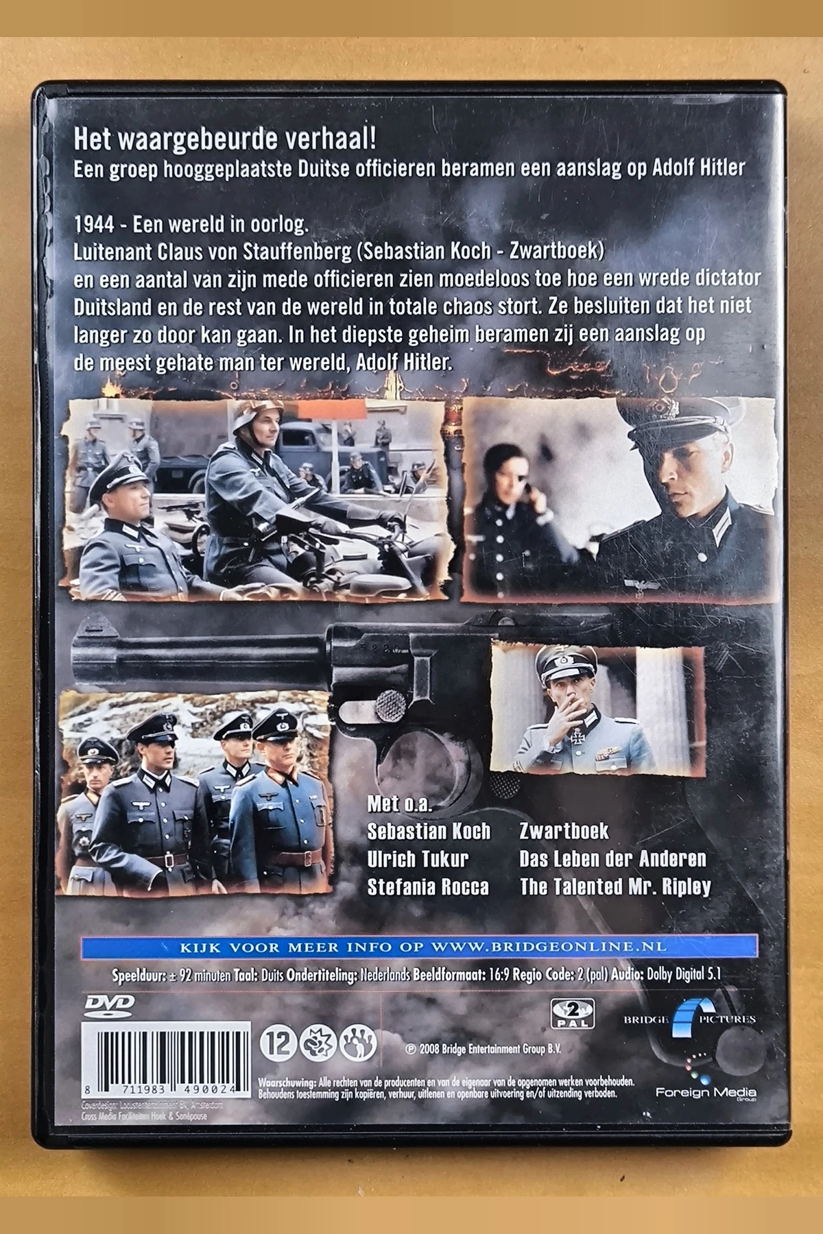 Stauffenberg - Achterkant