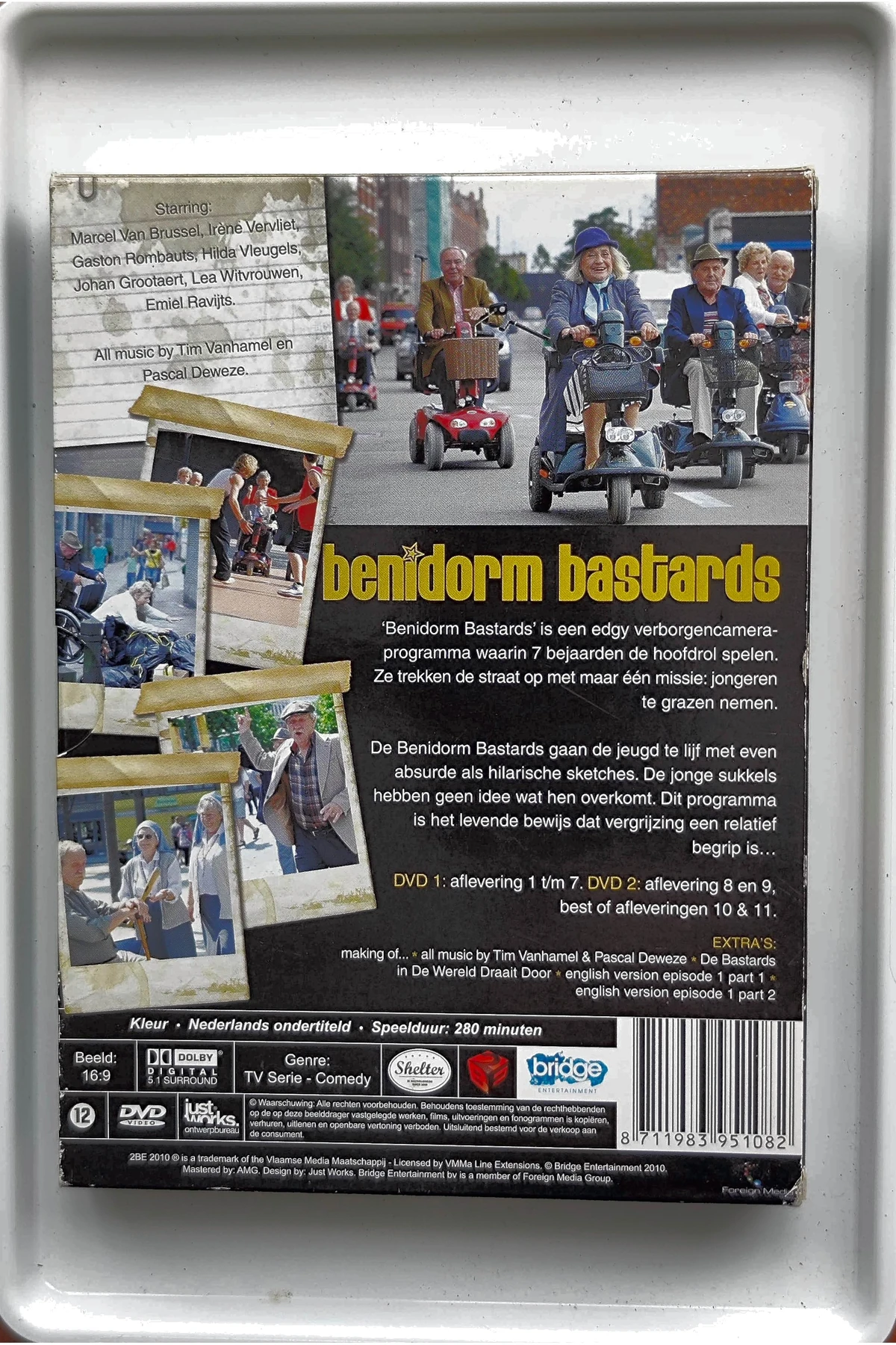 Benidorm Bastards: Season 1 - Achterkant