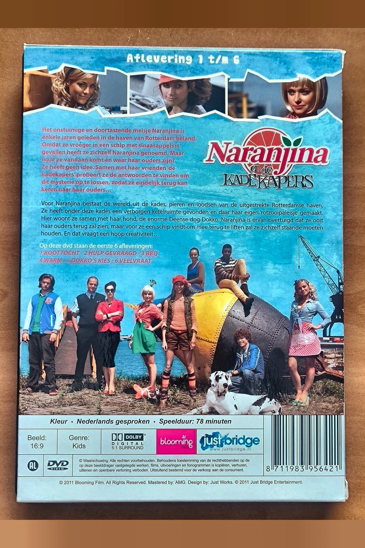 Naranjina en de kadekapers: Season 1 - Achterkant