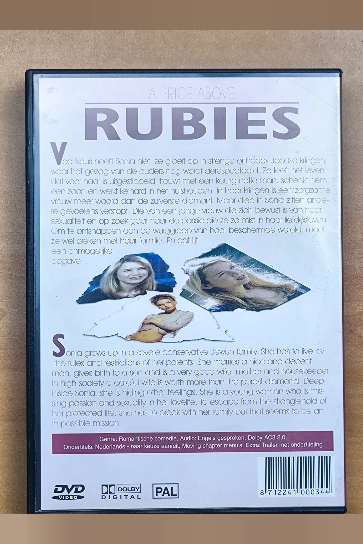 A Price Above Rubies - Achterkant