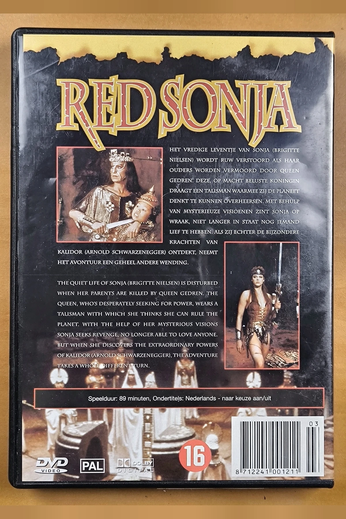 Red Sonja - Achterkant