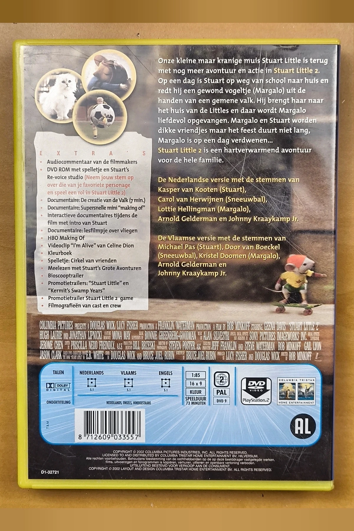 Stuart Little 2 - Achterkant
