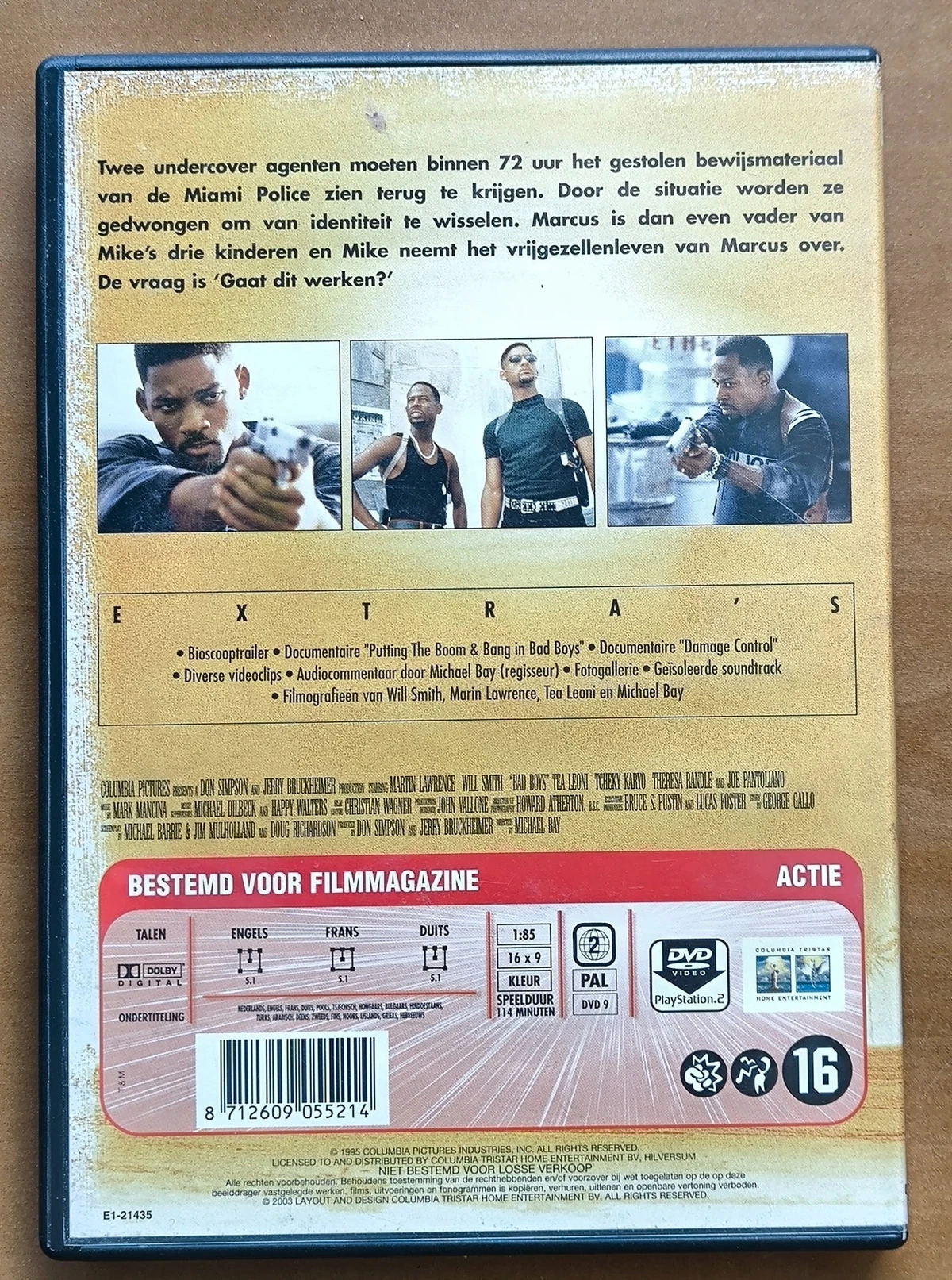 Bad Boys - Achterkant