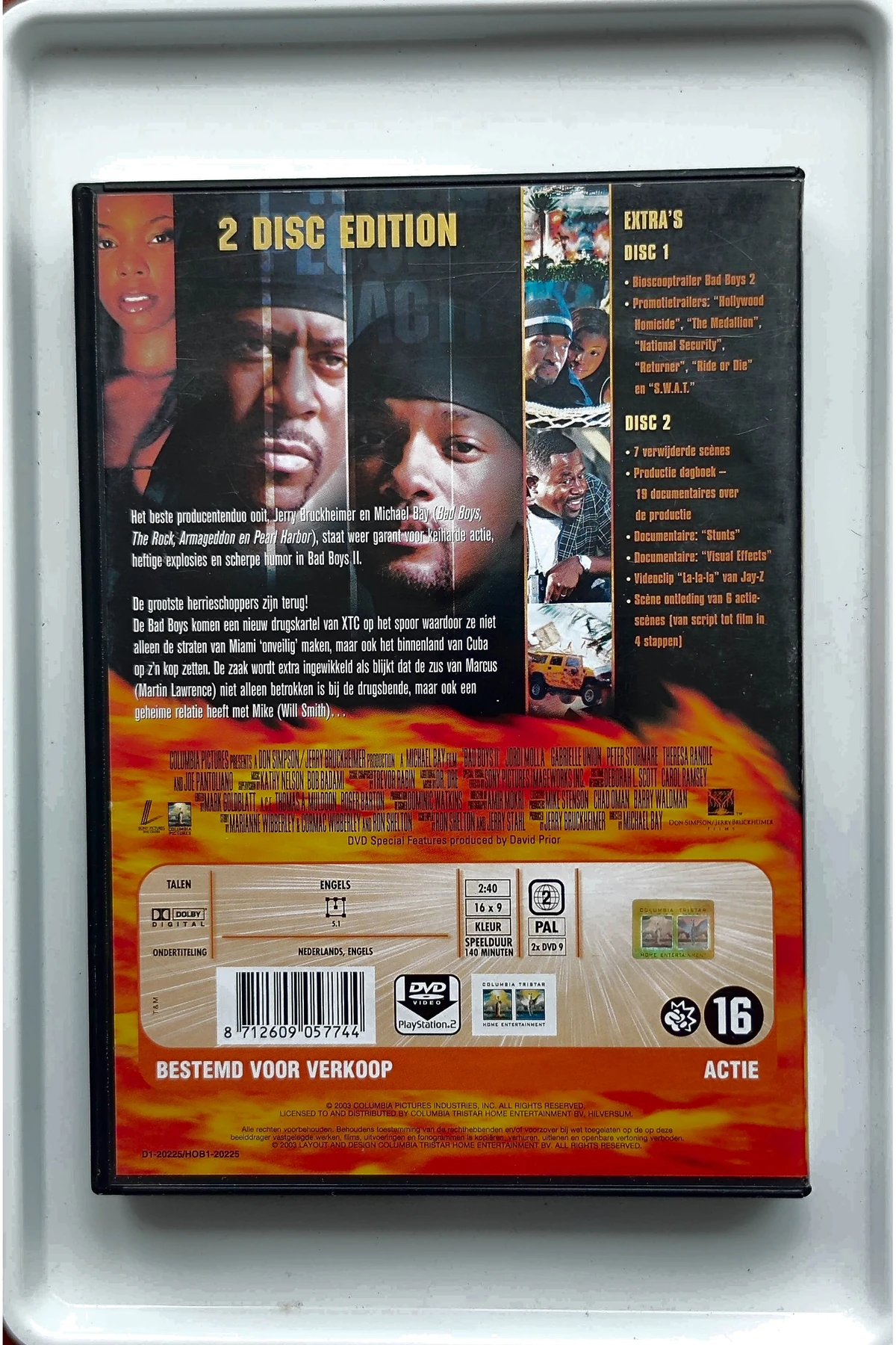 Bad Boys II - Achterkant