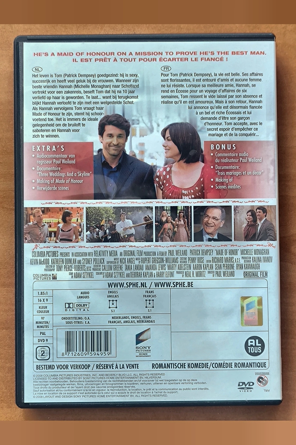 Made of Honor - Achterkant
