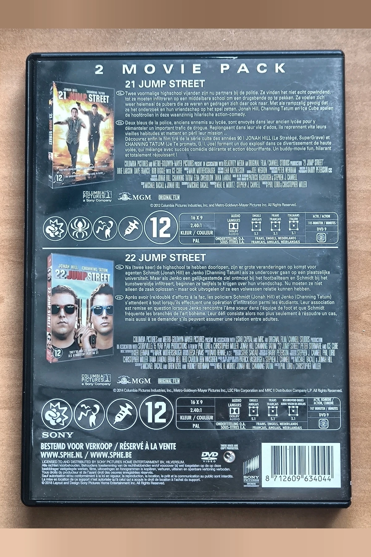 21 Jump Street | 22 Jump Street - Achterkant