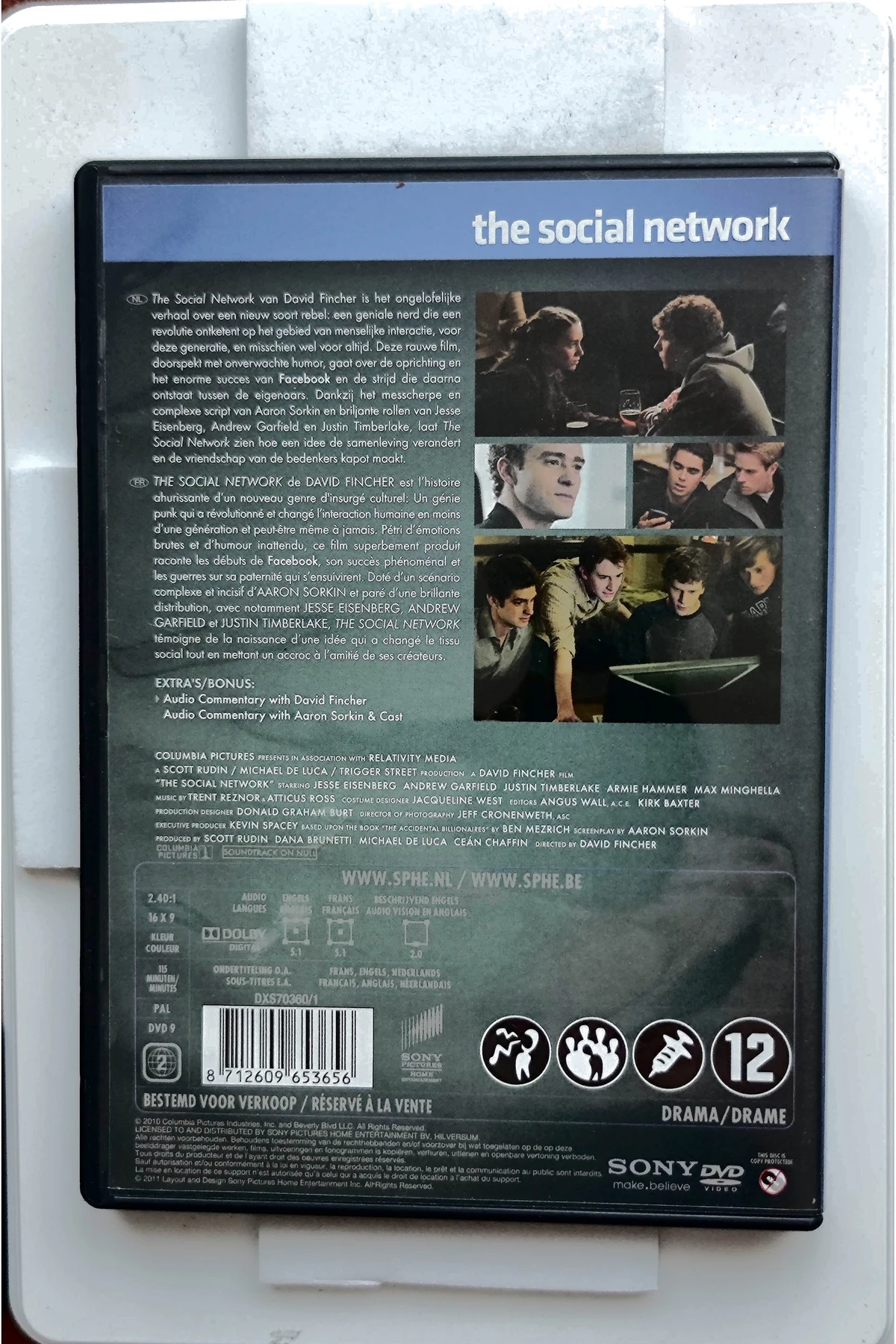 The Social Network - Achterkant