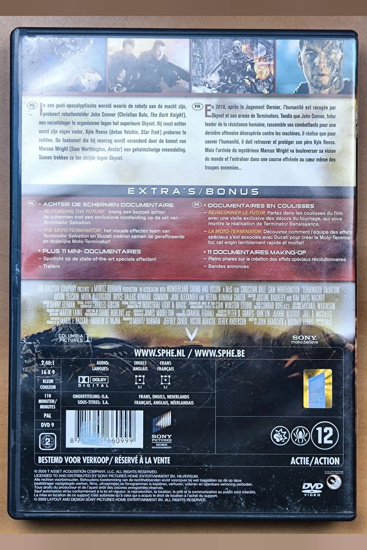 Terminator Salvation - Achterkant