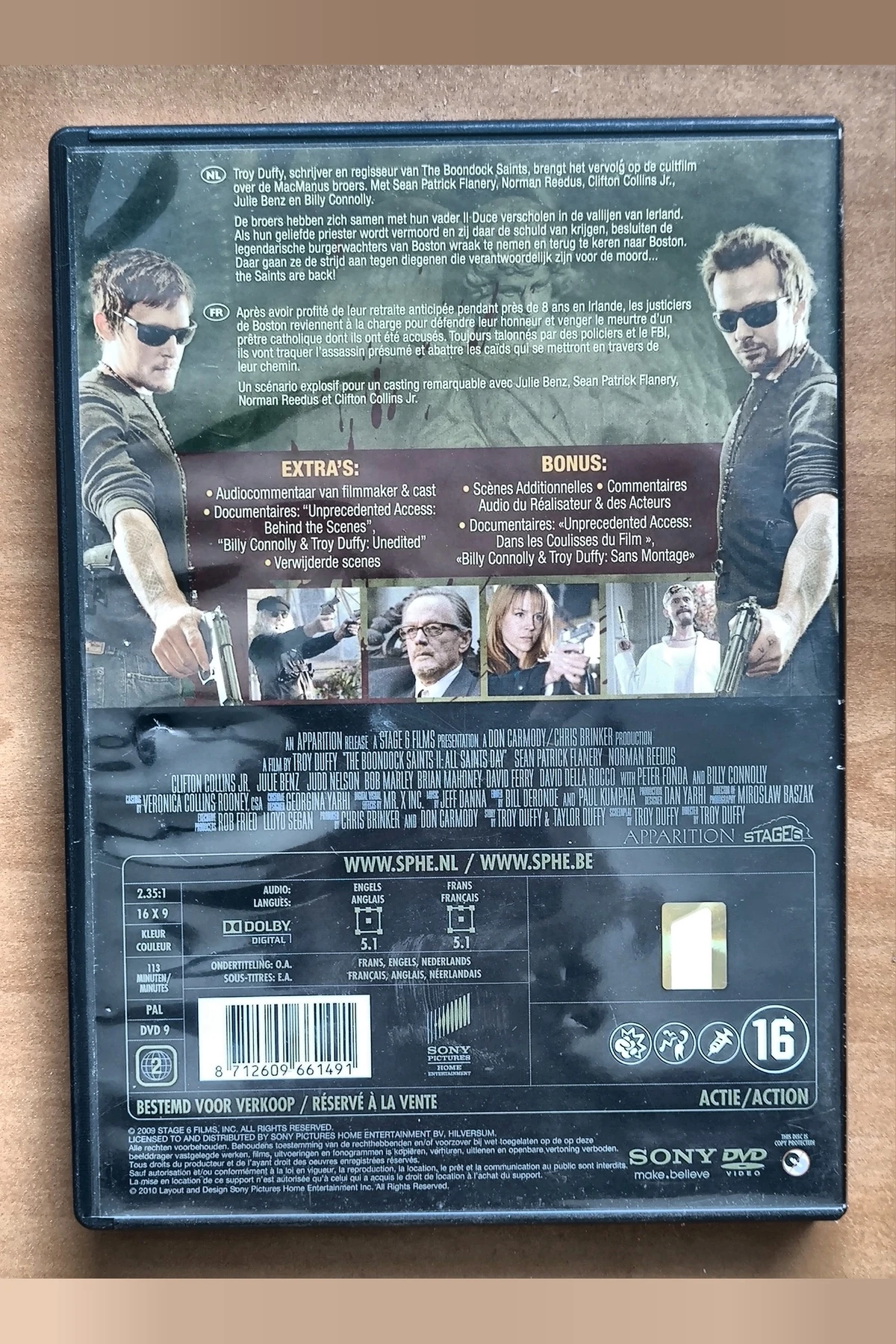 The Boondock Saints II: All Saints Day - Achterkant