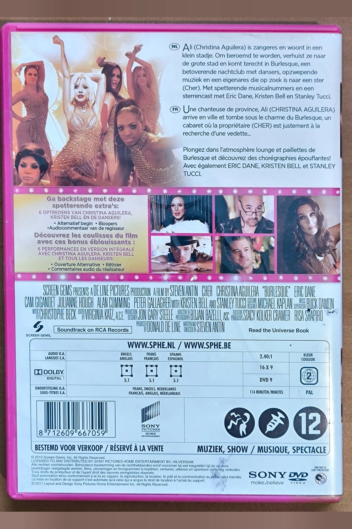 Burlesque - Achterkant