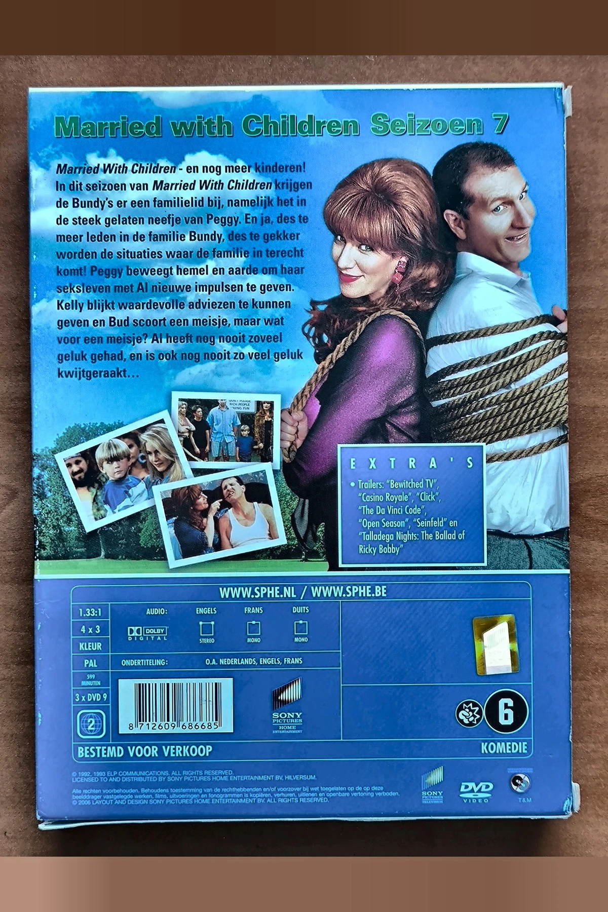 Married... With Children: Season 7 - Achterkant