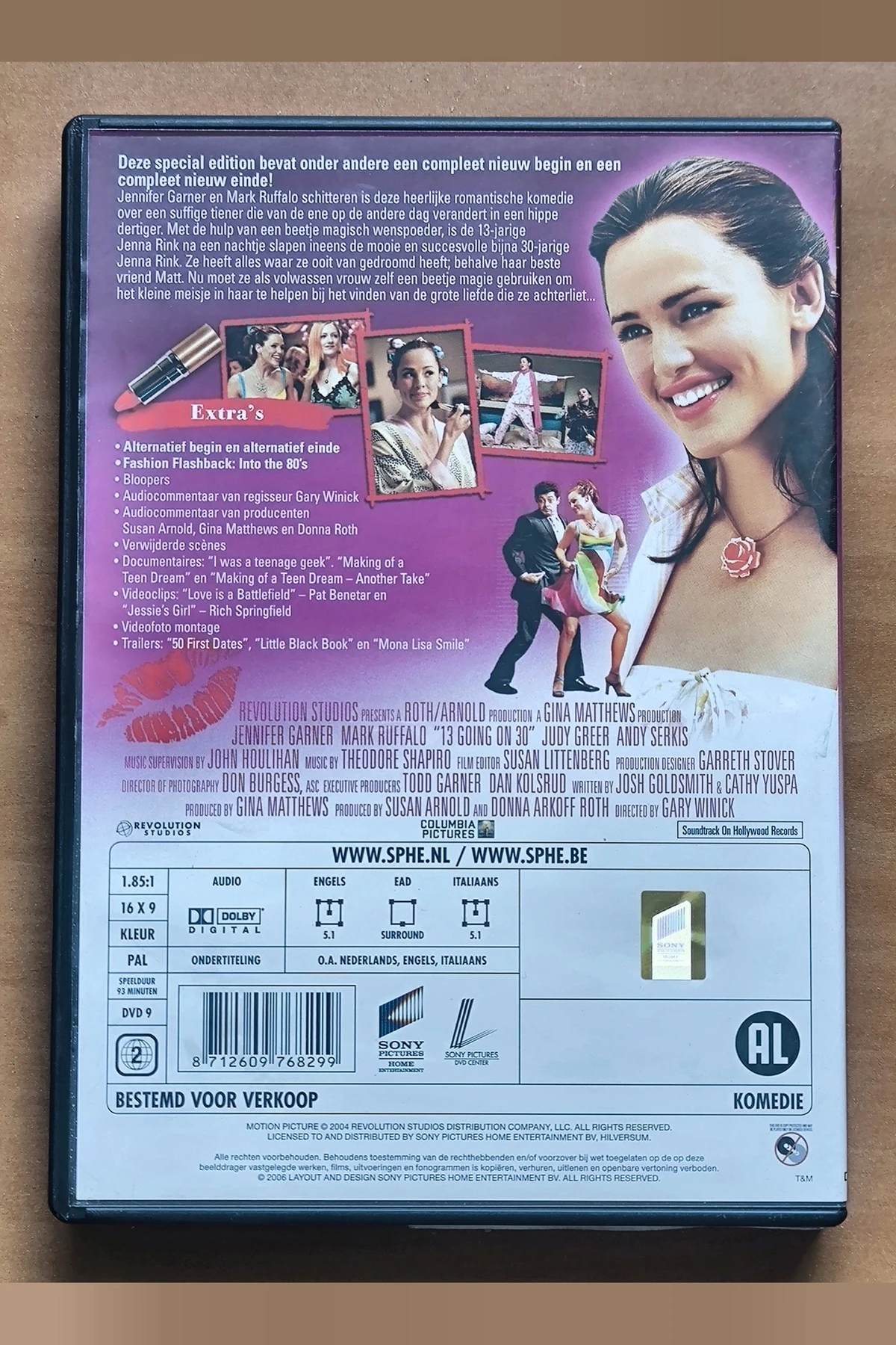 13 Going on 30 - Achterkant