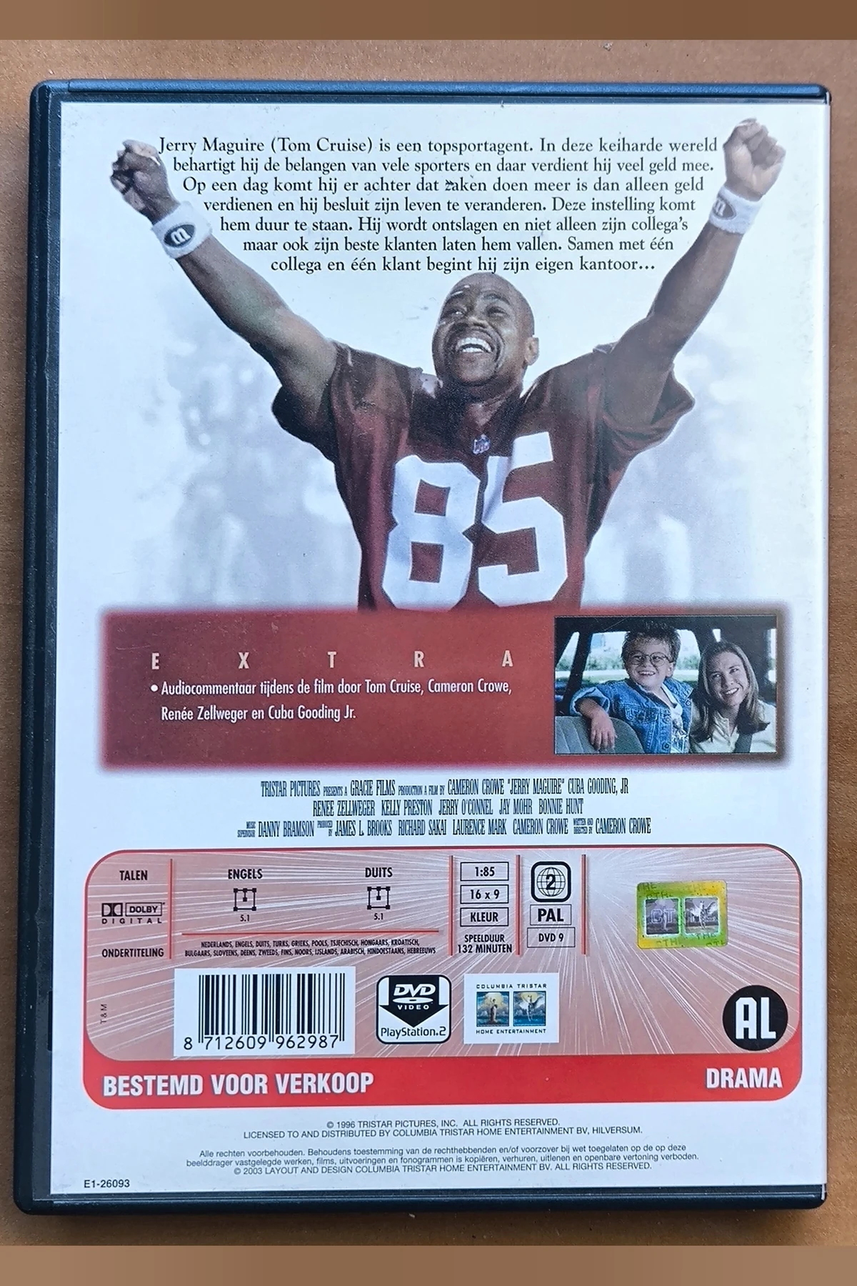Jerry Maguire - Achterkant