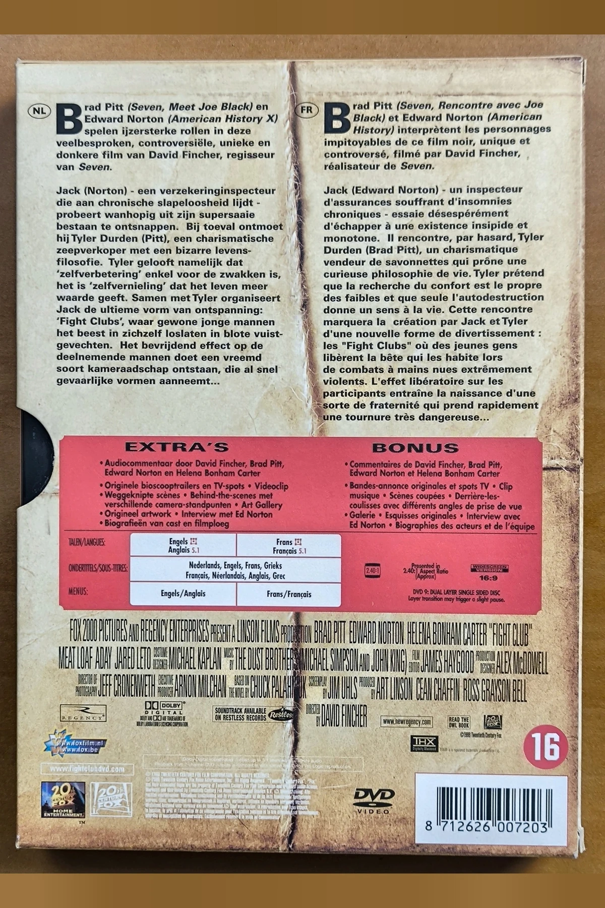 Fight Club - Achterkant
