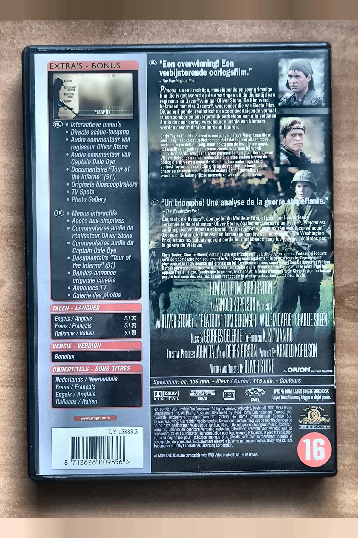 Platoon - Achterkant