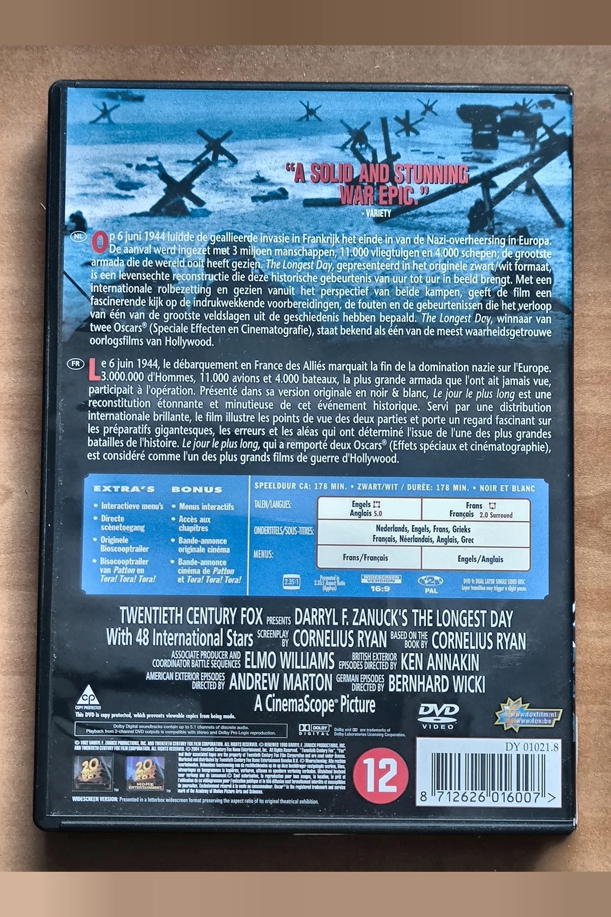 The Longest Day - Achterkant