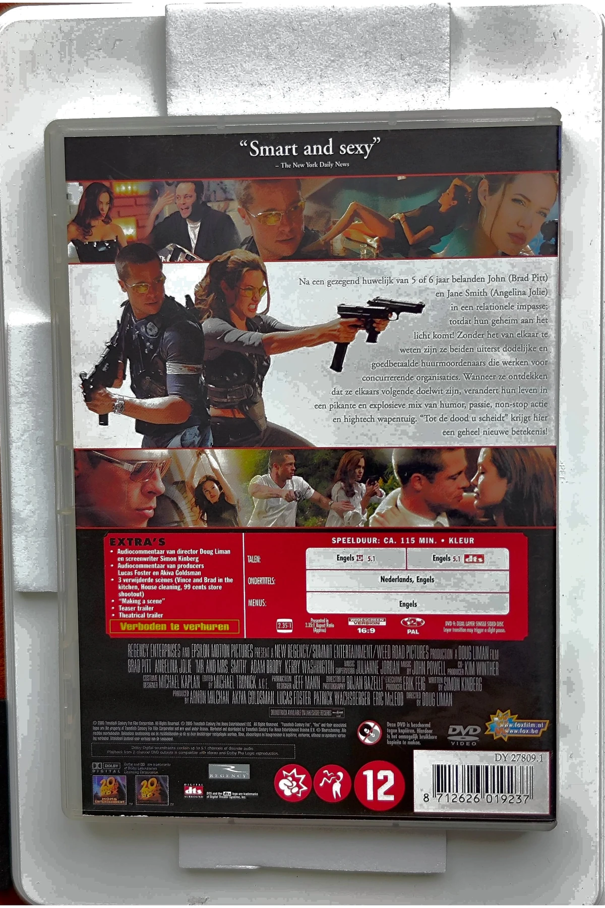 Mr. & Mrs. Smith - Achterkant