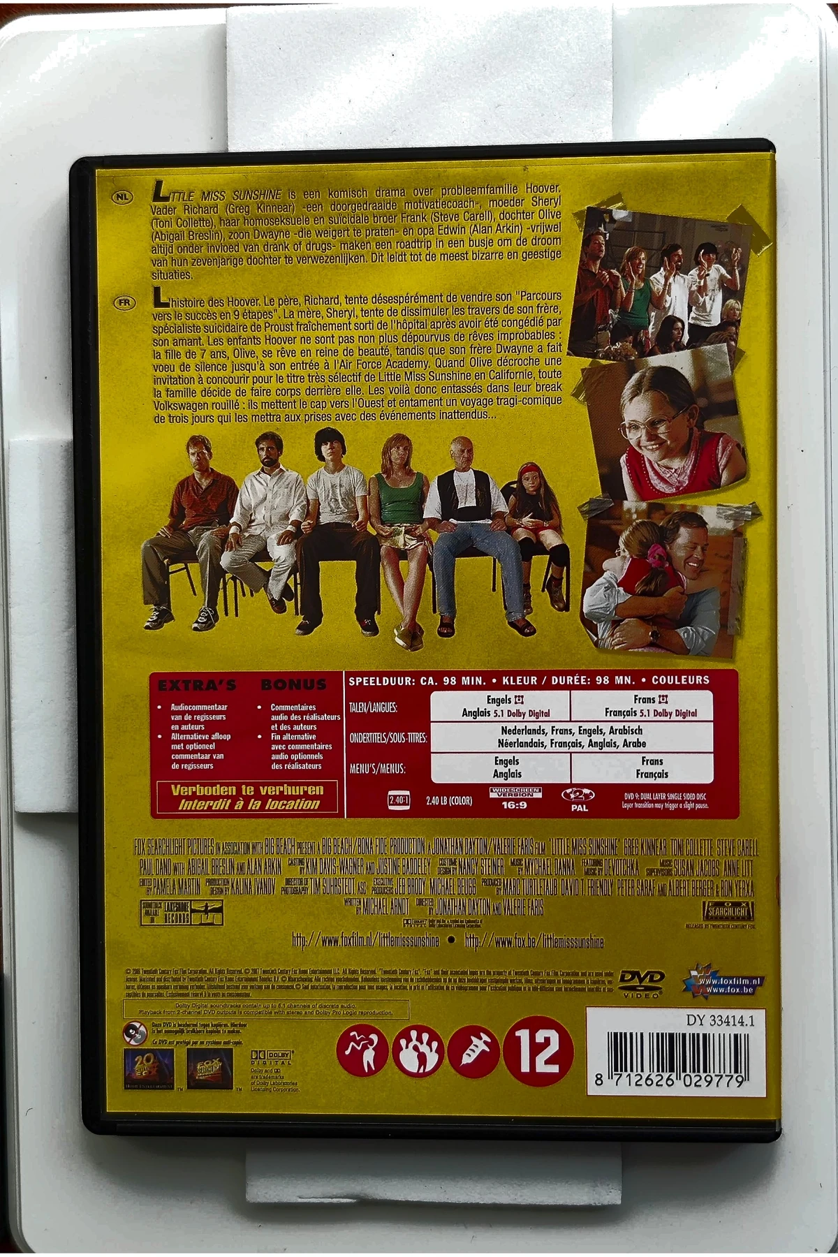 Little Miss Sunshine - Achterkant