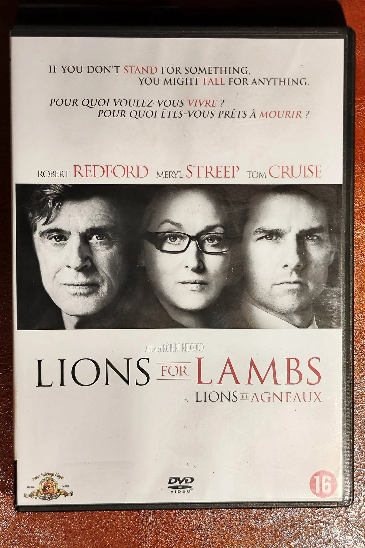 Lions for Lambs - Voorkant