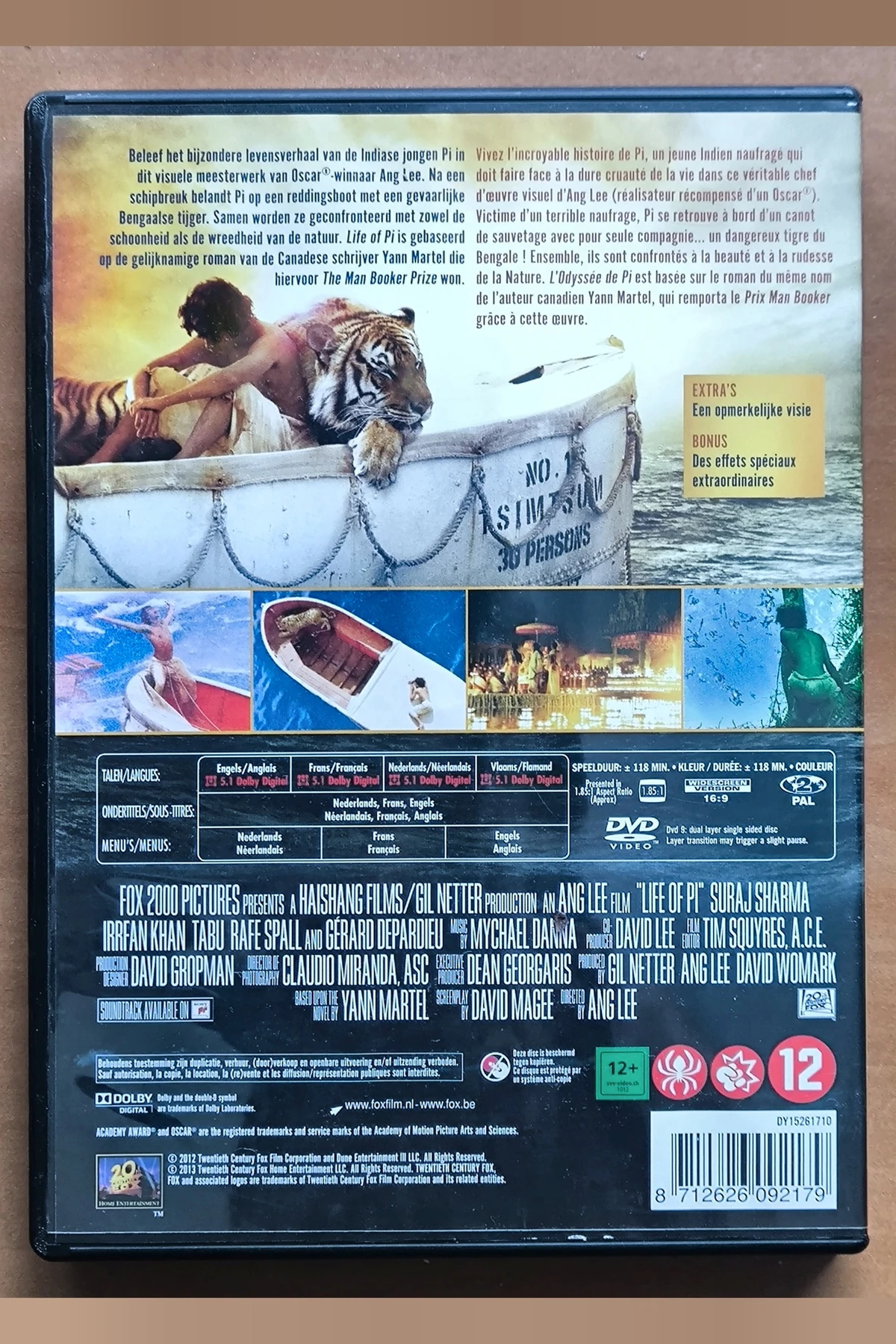 Life of Pi - Achterkant