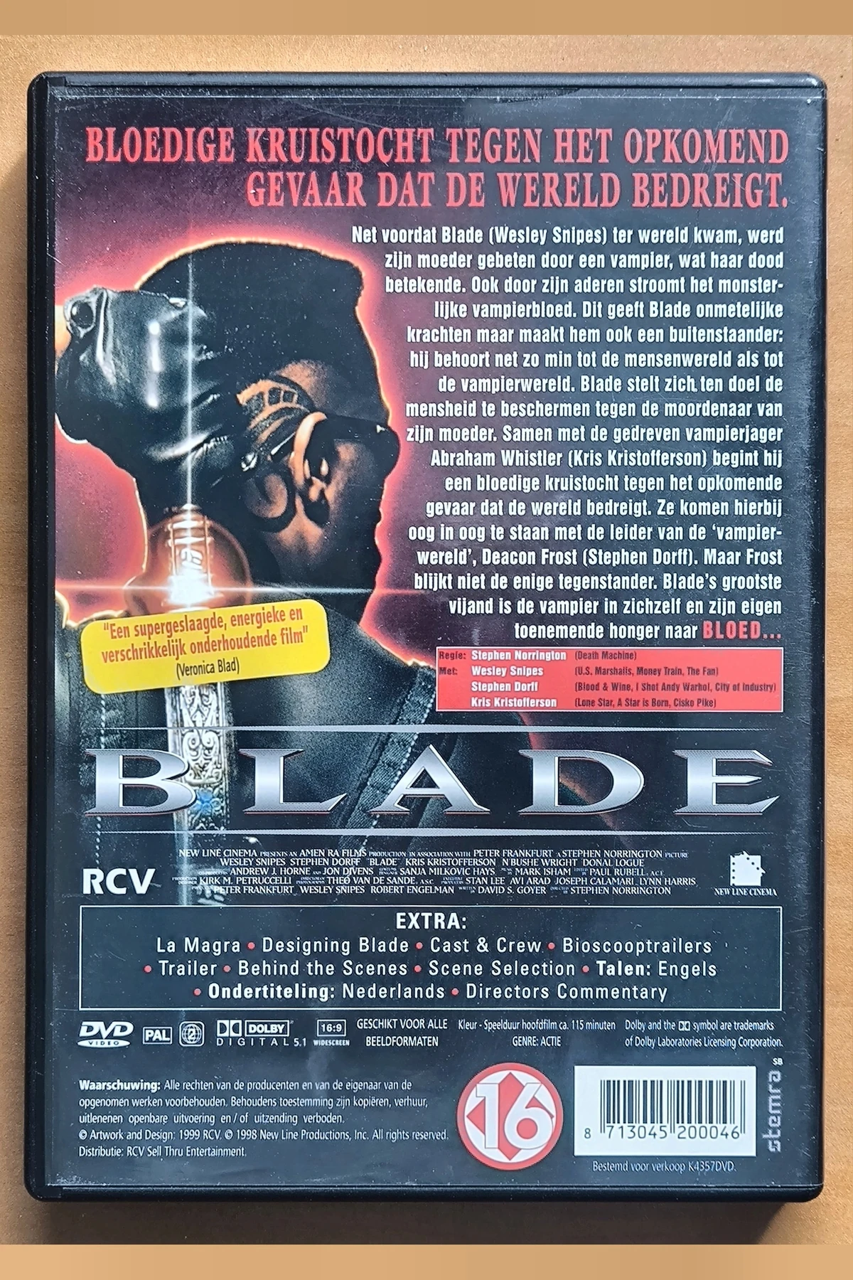 Blade - Achterkant