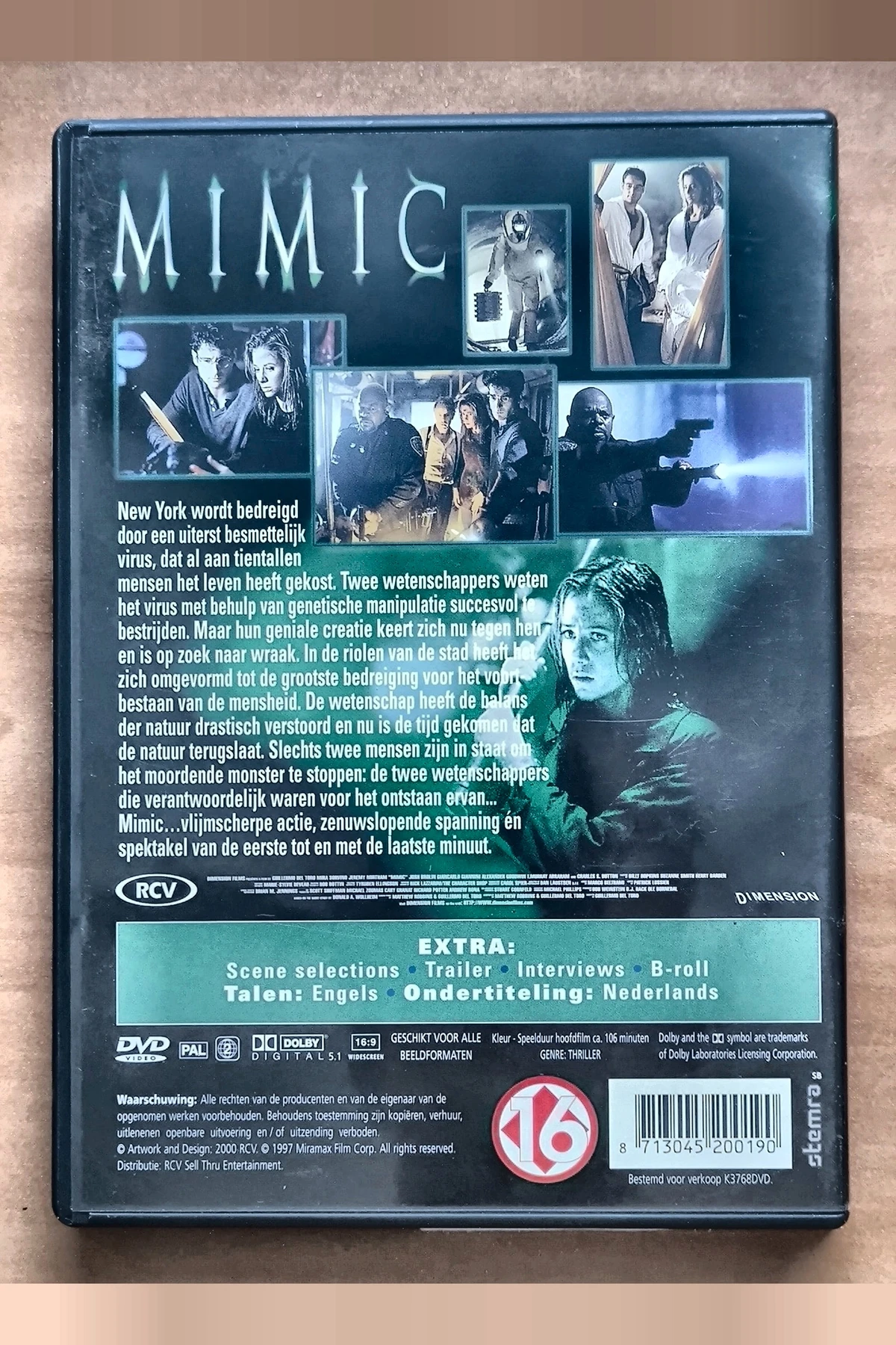 Mimic - Achterkant