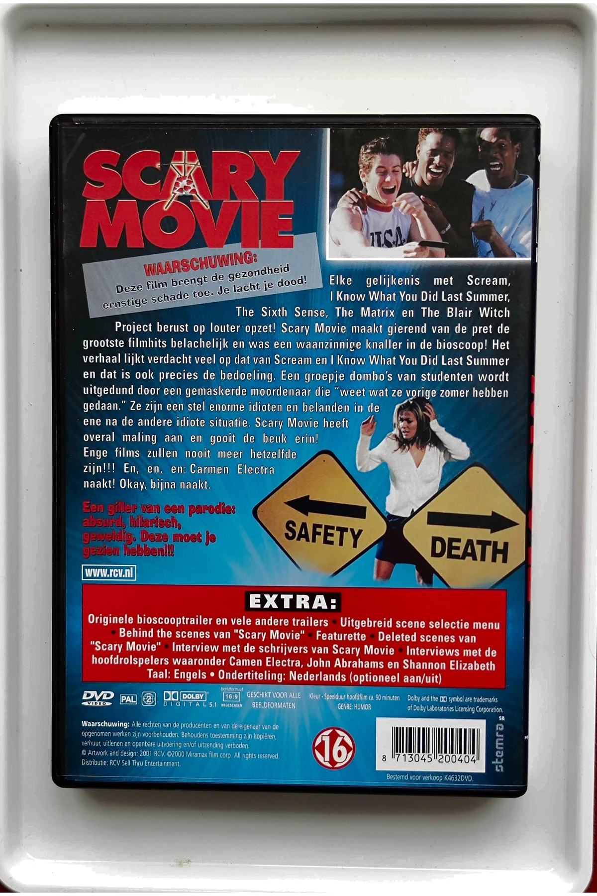 Scary Movie - Achterkant