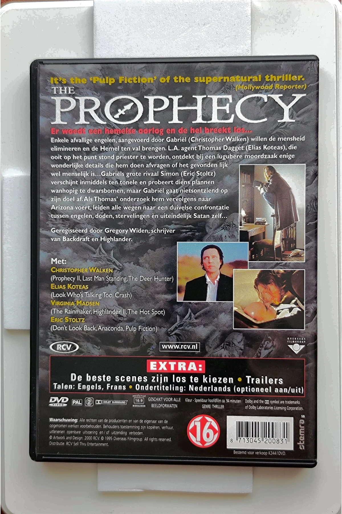 The Prophecy - Achterkant