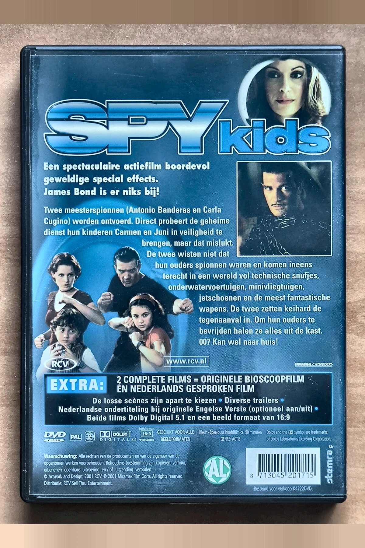 Spy Kids - Achterkant