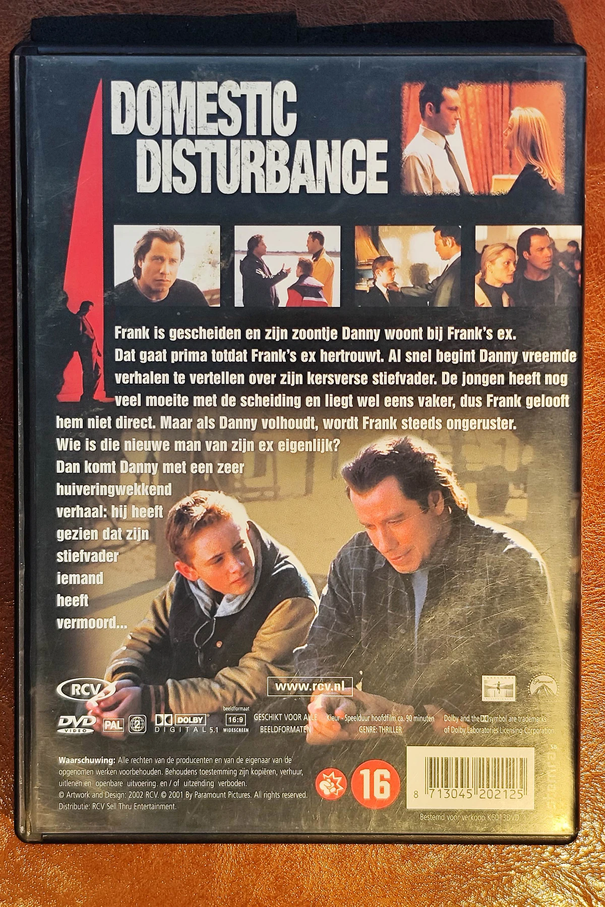 Domestic Disturbance - Achterkant