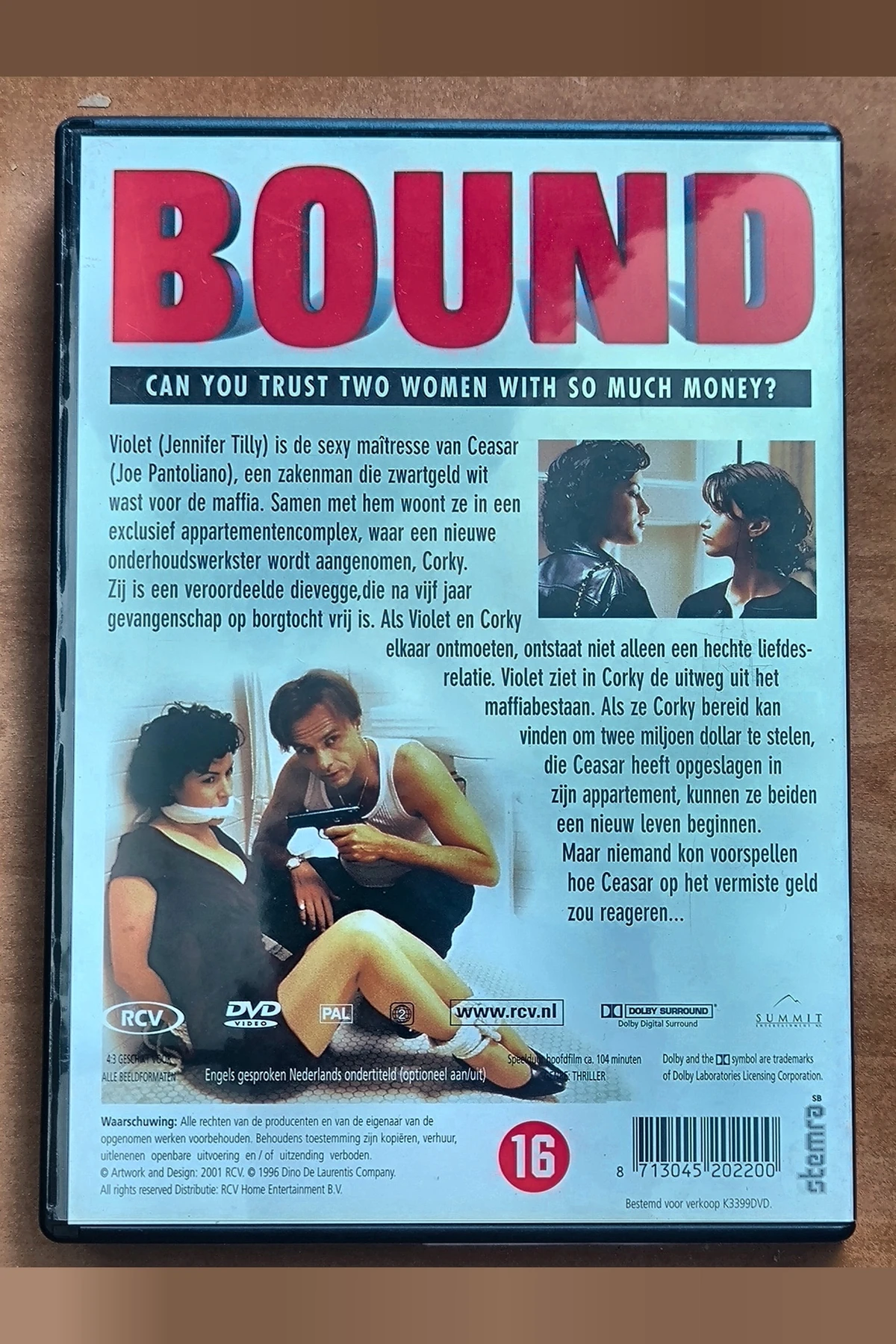 Bound - Achterkant