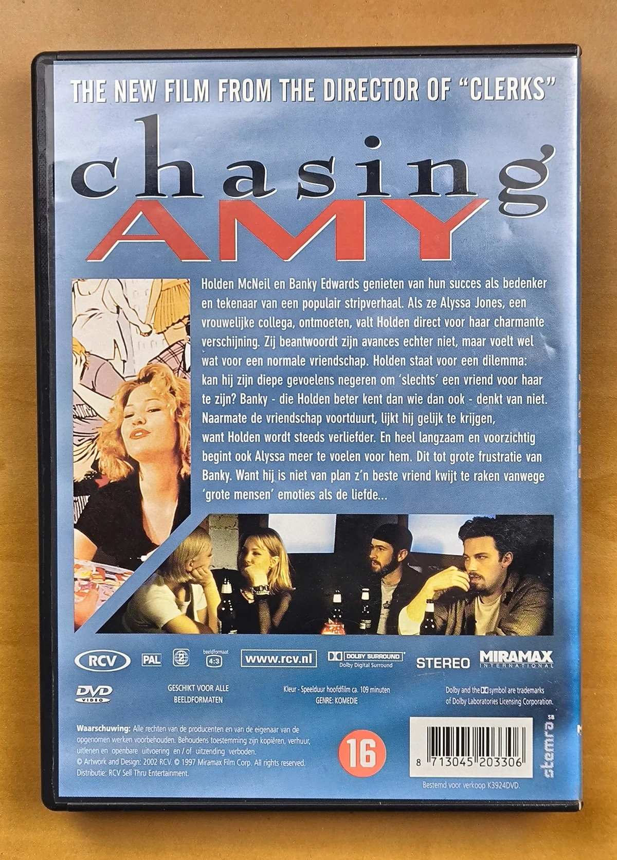 Chasing Amy - Achterkant