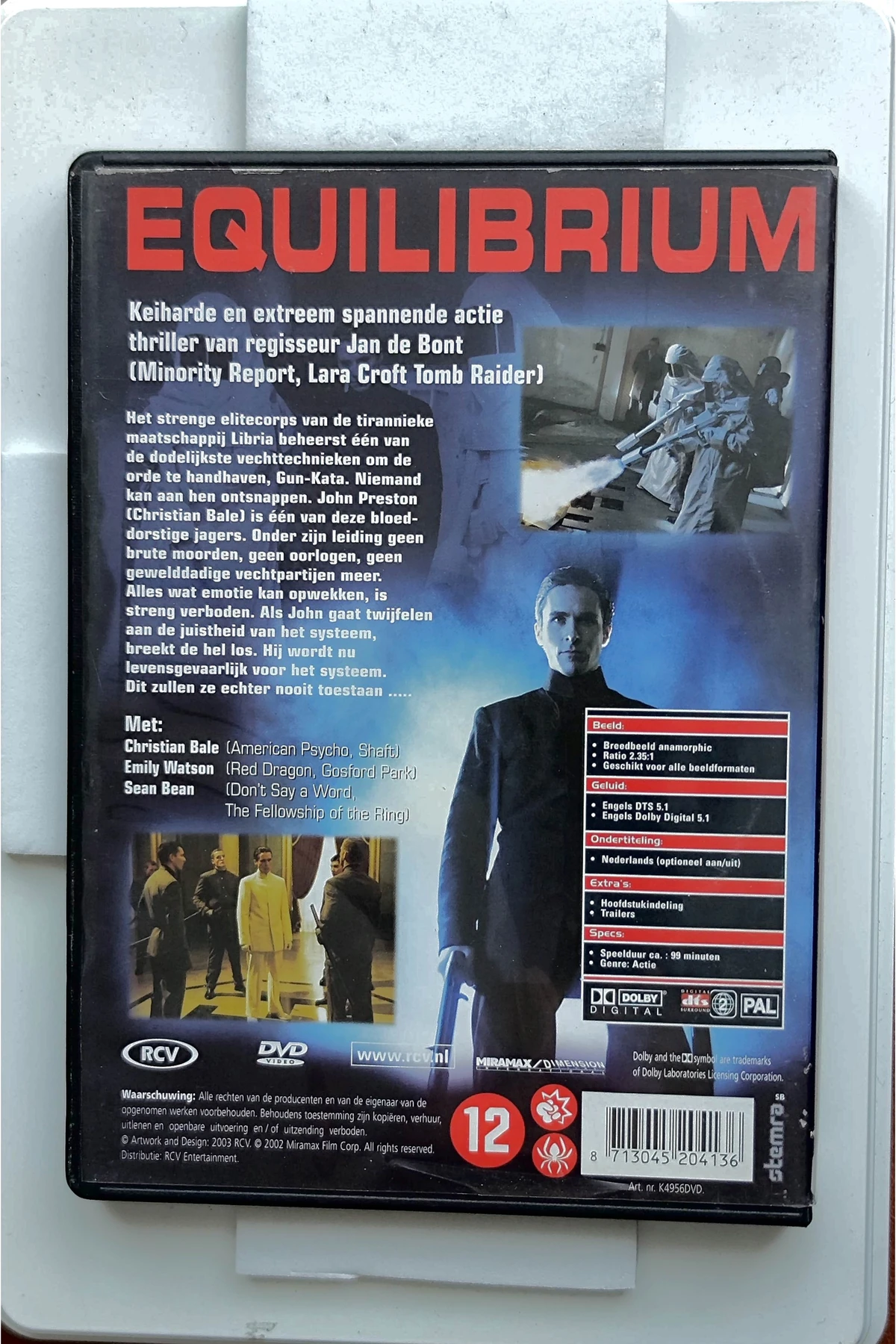 Equilibrium - Achterkant