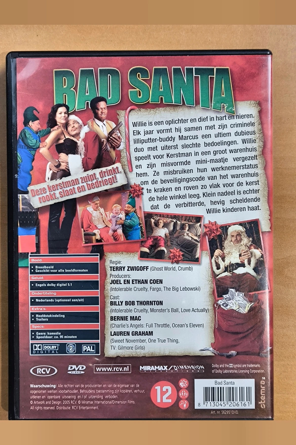 Bad Santa - Achterkant