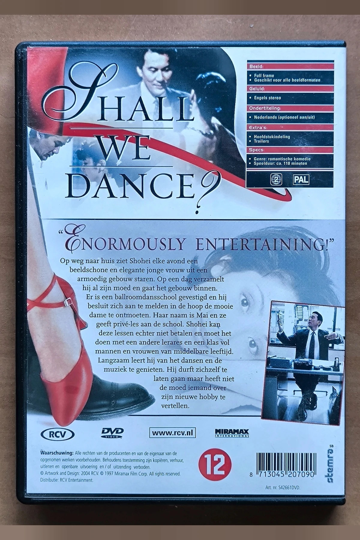 Shall We Dance? - Achterkant