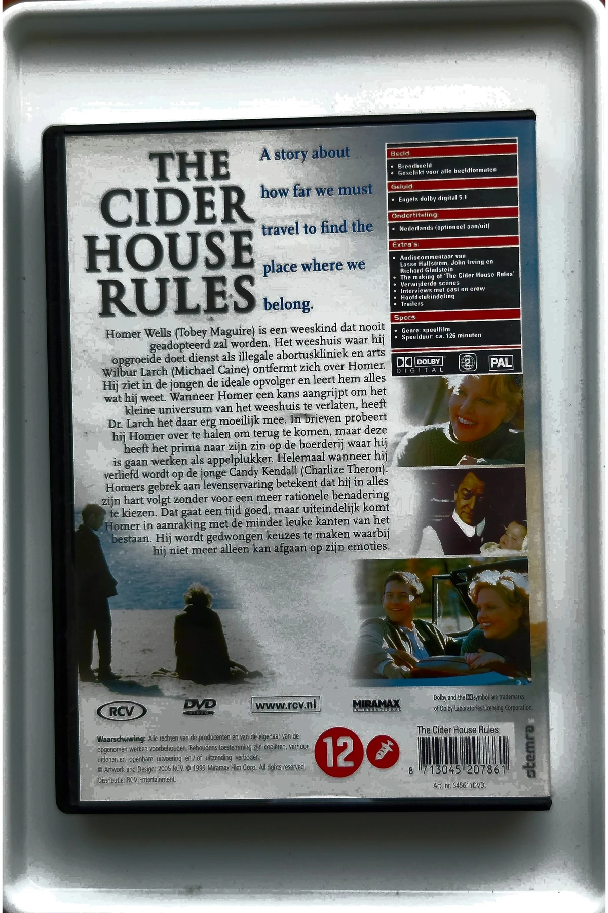 The Cider House Rules - Achterkant